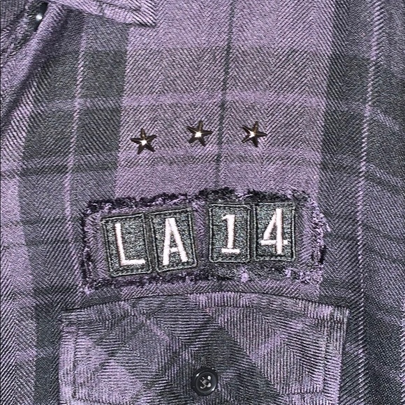 Black and Blue Flannel - Picture 2 of 4